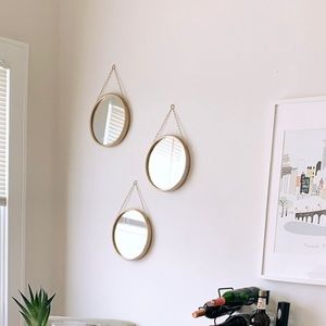 Project 62 Target Circle Mirror Set of 3